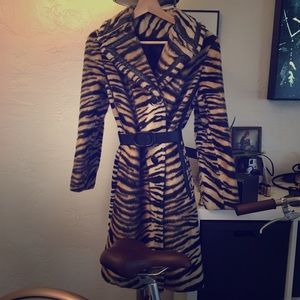 Leopard faux fur coat from the 70’s